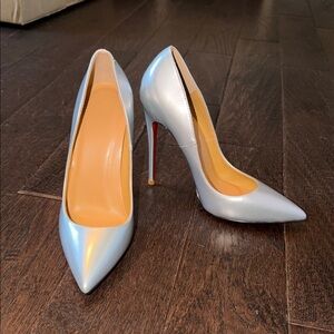 Elegant Silver Redbottoms